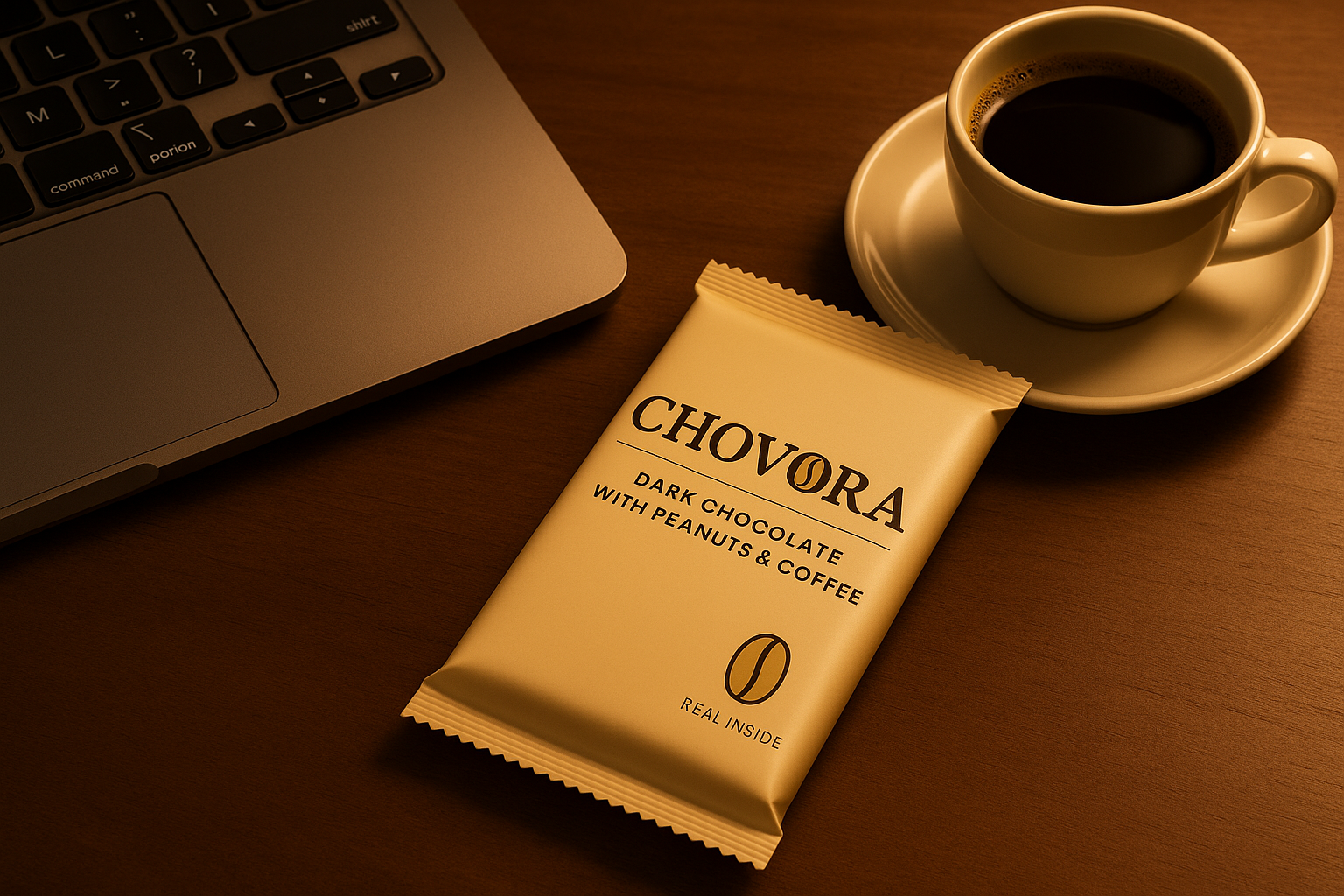 chovora with coffee